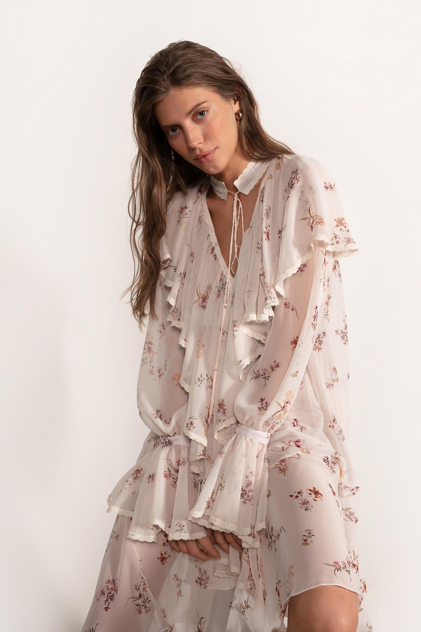 Ocean Of Tenderness Midi Dress