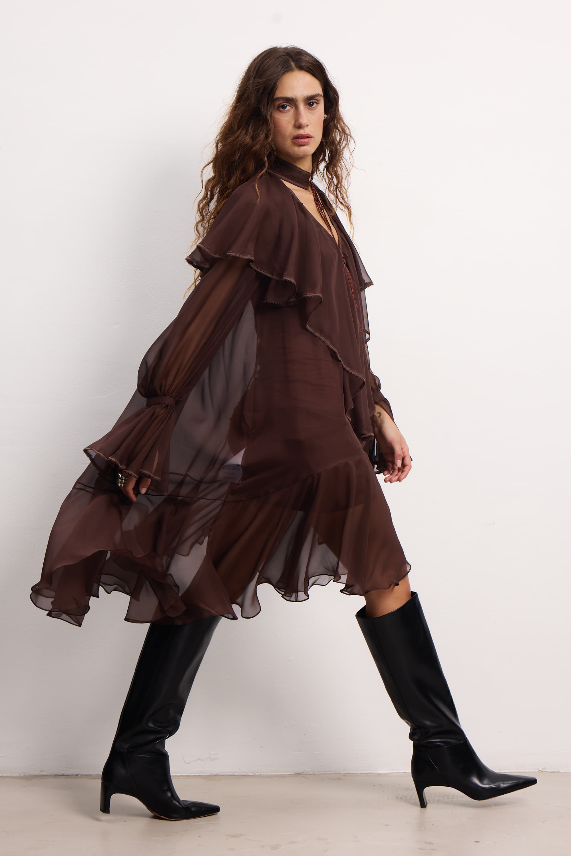 Ocean Of Tenderness Midi Dress