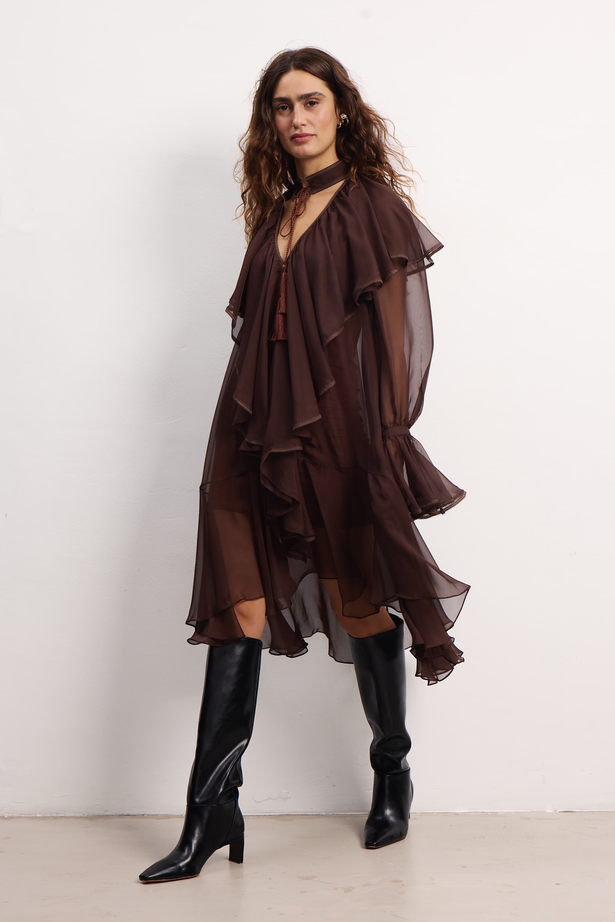 Ocean Of Tenderness Midi Dress