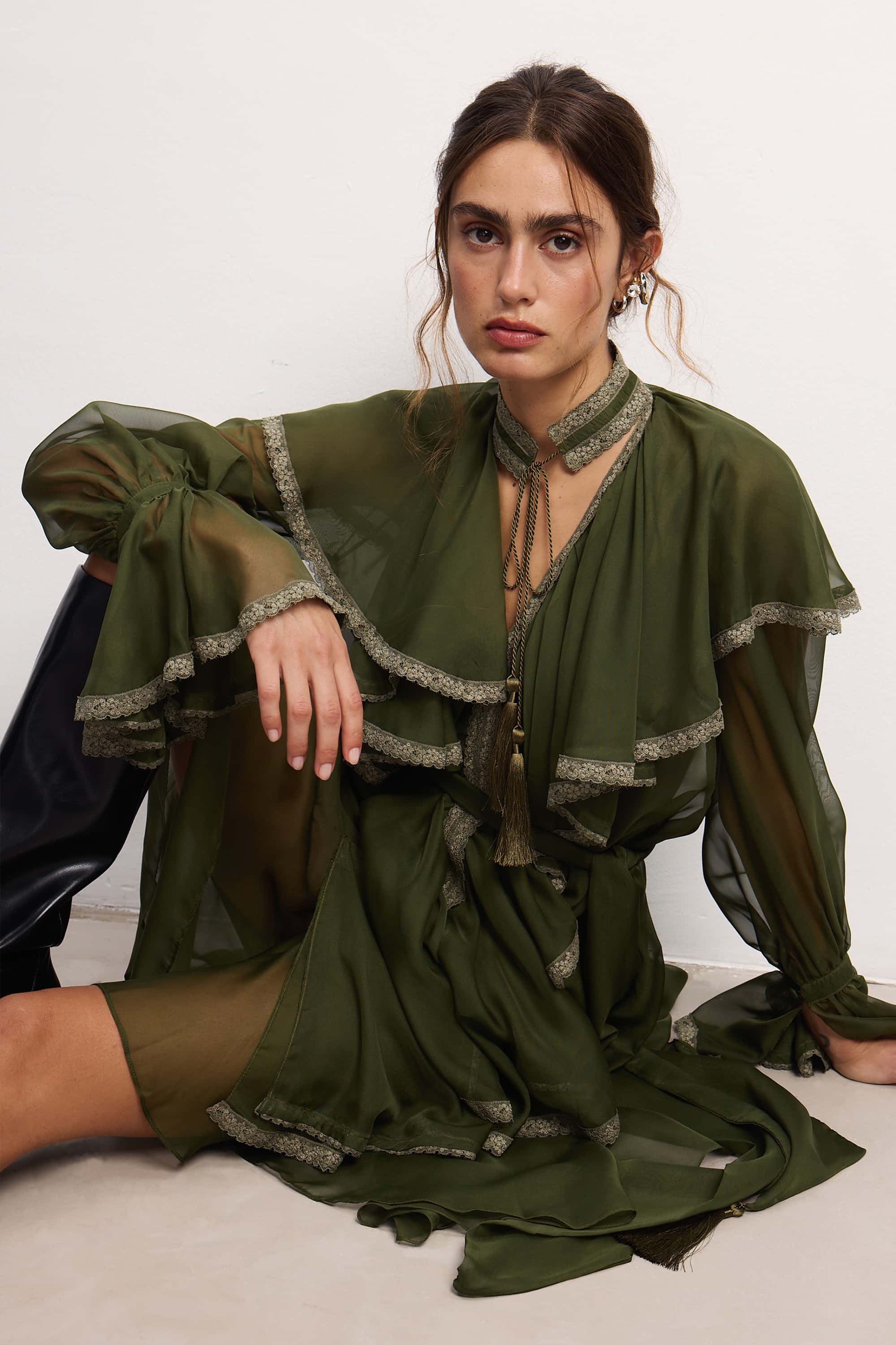 Ocean Of Tenderness Midi Dress