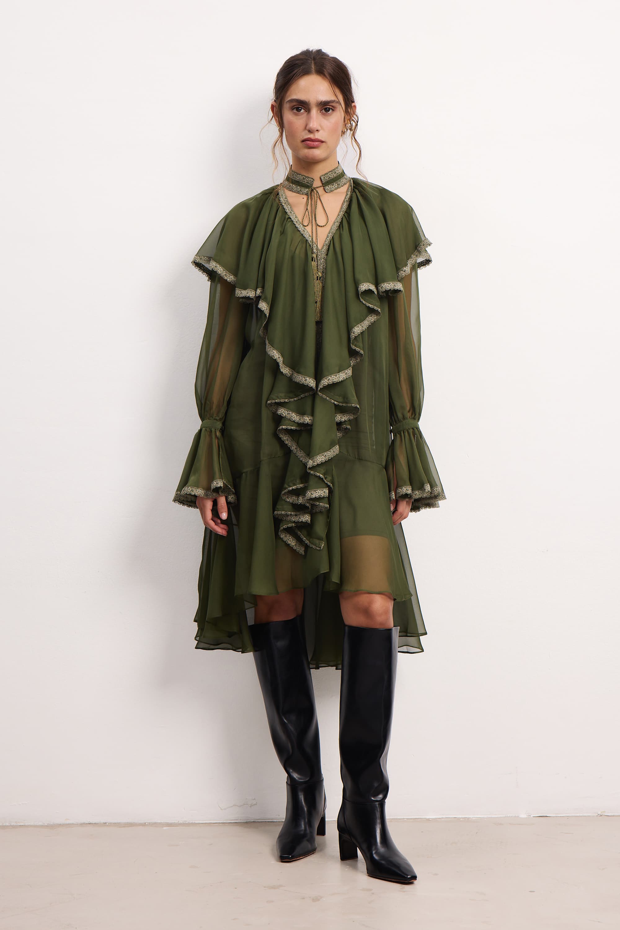 Ocean Of Tenderness Midi Dress