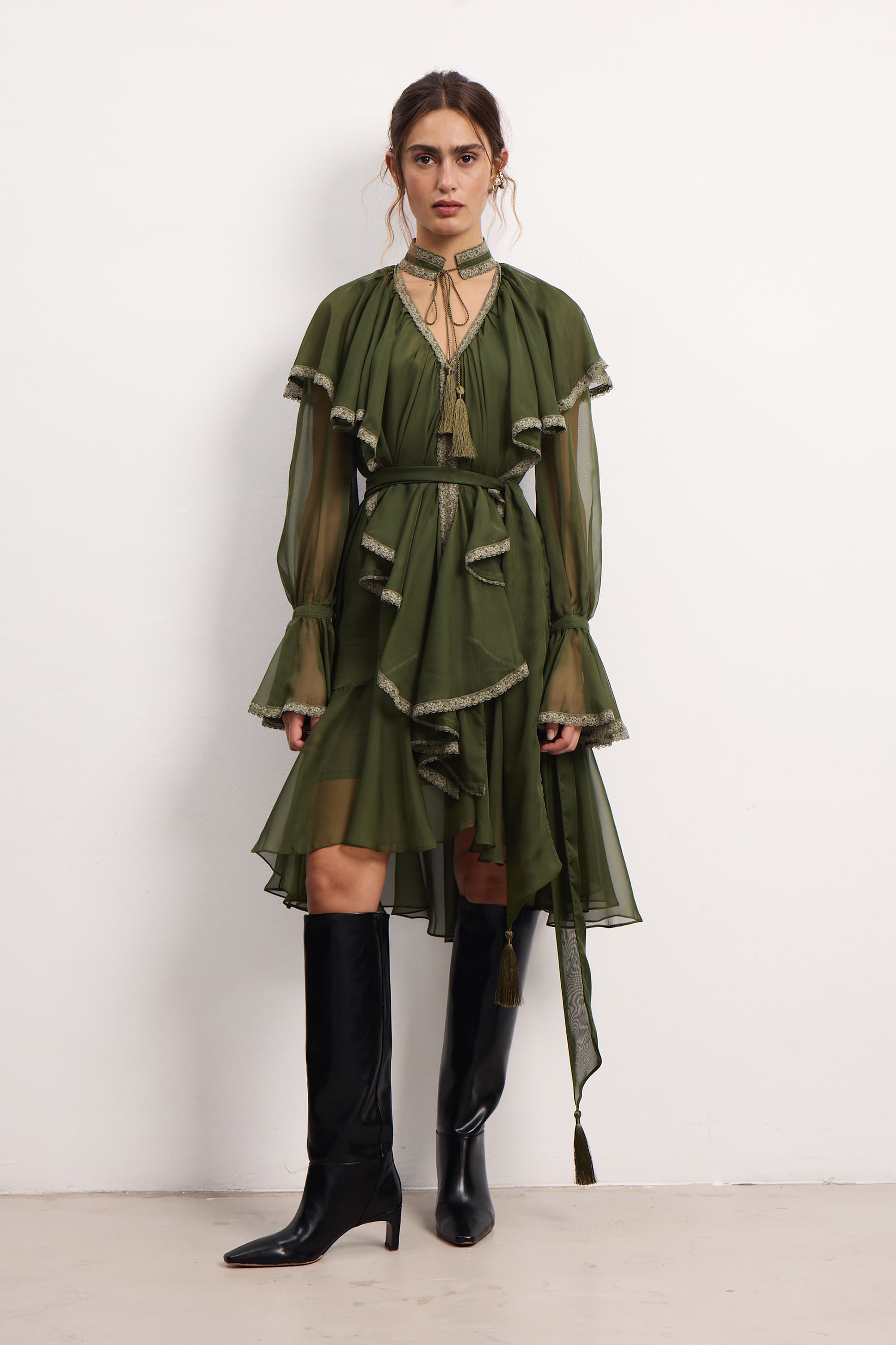 Ocean Of Tenderness Midi Dress