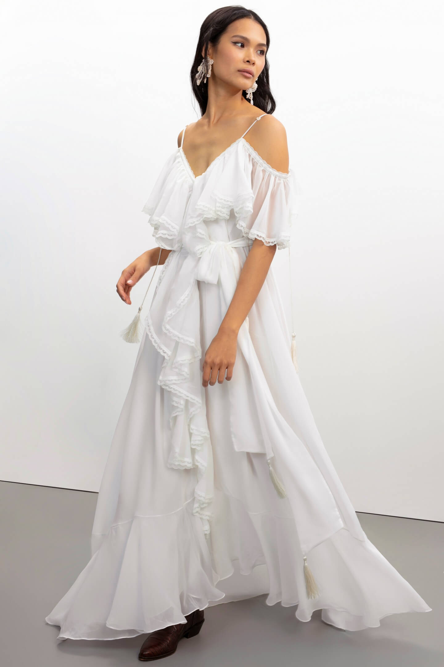 francesca's white maxi dress San Francisco Maxi Dress