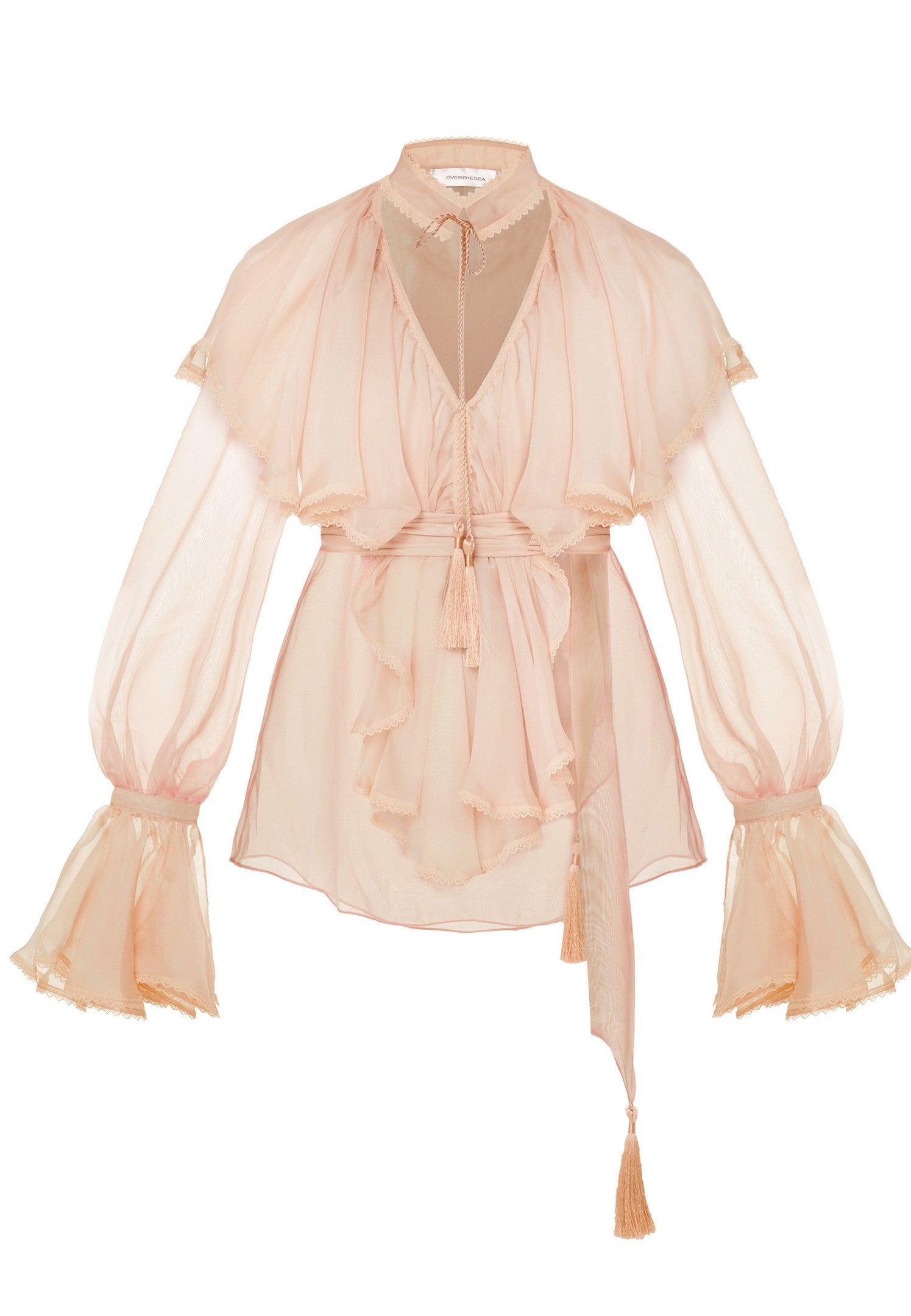 Ocean Of Tenderness blouse front view