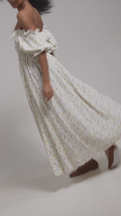 Model in Wild Bloom dress video